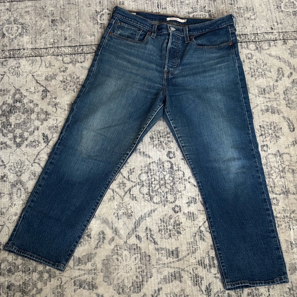 Women’s Levi’s Wedgie Straight Jeans in Deep Blue